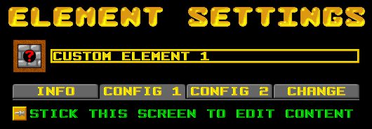 Heading of the Property Page